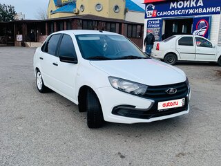 2019 Lada (ВАЗ) Granta I Рестайлинг, белый, 540000 рублей, вид 4