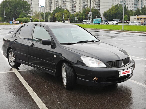 2006 Mitsubishi Lancer IX Рестайлинг, чёрный - вид 2