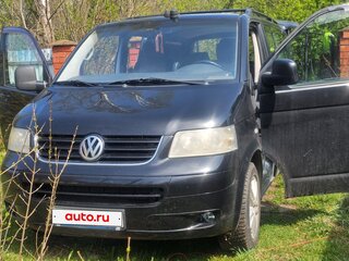 2007 Volkswagen Multivan T5, чёрный, 1250000 рублей, вид 2