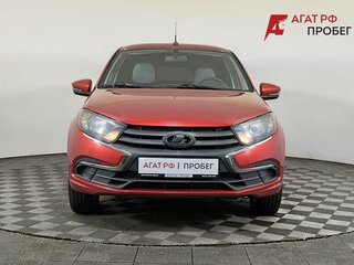 2021 Lada (ВАЗ) Granta I Рестайлинг, красный, 754000 рублей, вид 2