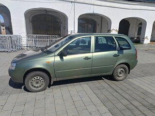 2008 Lada (ВАЗ) Kalina I, зелёный, 215000 рублей, вид 4