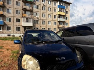 2003 Toyota Vitz I (P10), синий, 400000 рублей, вид 2