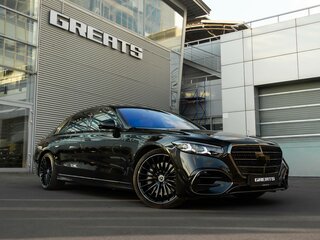2026 Mercedes-Benz S-Класс 580 Long 4MATIC VII (W223) Рестайлинг, чёрный, 31990000 рублей, вид 3