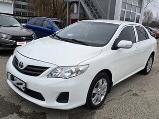 2012 Toyota Corolla X (E140, E150) Рестайлинг, белый, 870000 рублей, вид 1