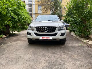 2010 Mercedes-Benz M-Класс 350 II (W164) Рестайлинг, белый, 1350000 рублей, вид 2