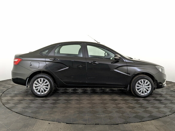 2017 Lada (ВАЗ) Vesta I, чёрный, 815000 рублей - вид 3