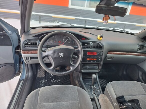 2001 Peugeot 406 I Рестайлинг, голубой, 110000 рублей - вид 7