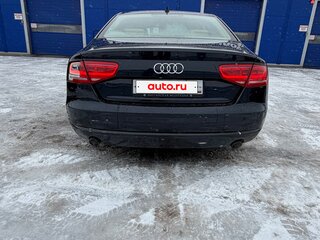 2011 Audi A8 Long III (D4), синий, 1555000 рублей, вид 3