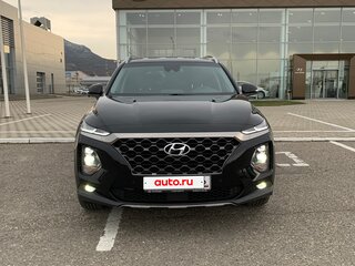 2019 Hyundai Santa Fe IV, чёрный, 3280000 рублей, вид 2