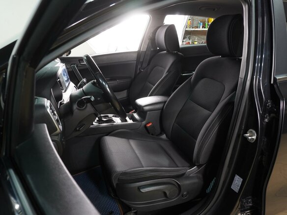 2019 Kia Sportage IV Рестайлинг, чёрный - вид 9