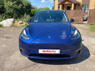 2021 Tesla Model Y Long Range Dual Motor I, синий, 4700000 рублей, вид 4