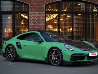 2021 Porsche 911 Turbo S VIII (992), зелёный, 22500000 рублей, вид 3
