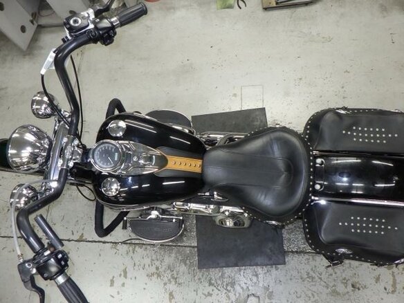 2009 Harley-Davidson Heritage, чёрный, 725000 рублей - вид 8