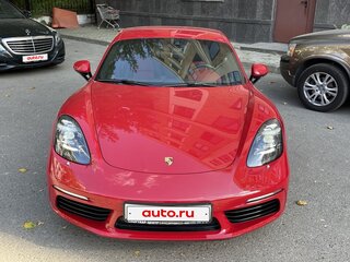 2017 Porsche Cayman S III 718 (982), красный, 7100000 рублей, вид 3