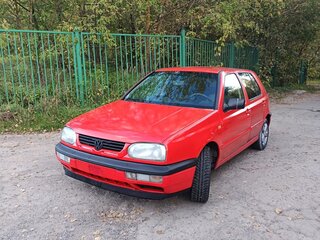 1994 Volkswagen Golf III, красный, 210000 рублей, вид 1