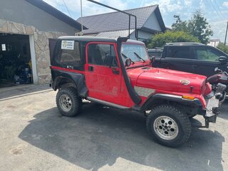 1993 Jeep Wrangler I (YJ), красный, 950000 рублей, вид 4
