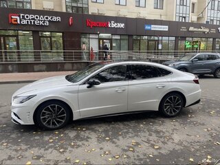 2019 Hyundai Sonata VIII (DN8), белый, 3050000 рублей, вид 3