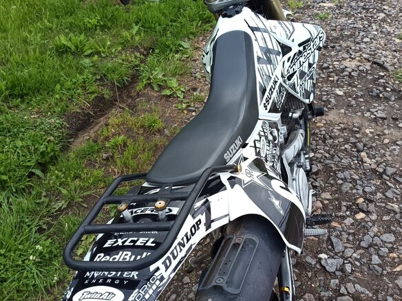 2008 Suzuki DR-Z 400 SM, белый, 410000 рублей - вид 15