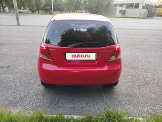 2007 Chevrolet Aveo I, красный, 273000 рублей, вид 4