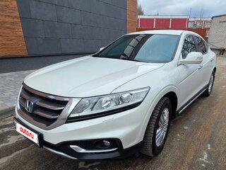 2014 Honda Crosstour I Рестайлинг, белый, 1590000 рублей, вид 3