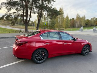 2019 Infiniti Q50 I Рестайлинг, красный, 3100000 рублей, вид 2