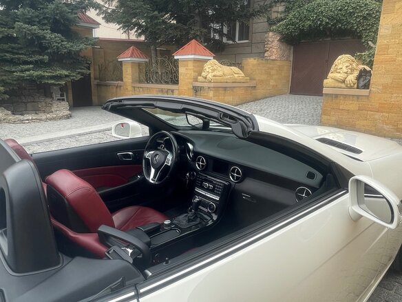 2012 Mercedes-Benz SLK-Класс 200 III (R172), белый, 2000000 рублей - вид 12