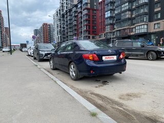 2007 Toyota Corolla AMT X (E140, E150), синий, 671000 рублей, вид 3