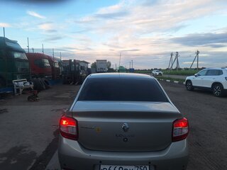 2017 Renault Logan II, бежевый, 800000 рублей, вид 4