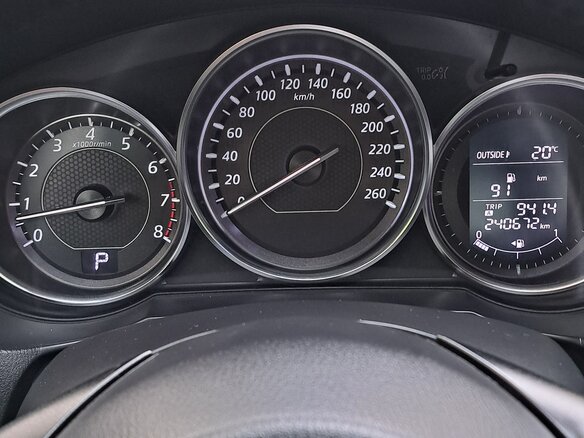 2012 Mazda 6 III (GJ), красный, 1300000 рублей - вид 5