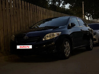 2008 Toyota Corolla X (E140, E150), чёрный, 700000 рублей, вид 1