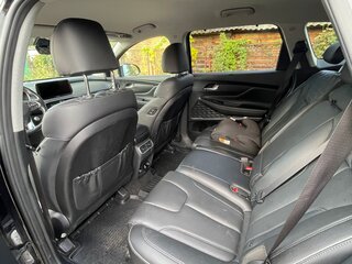 2021 Hyundai Santa Fe IV Рестайлинг, чёрный, 4600000 рублей, вид 5