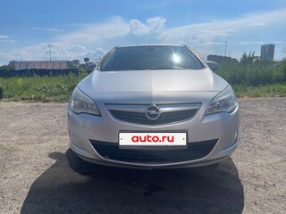 2010 Opel Astra J, серебристый, 540000 рублей, вид 1