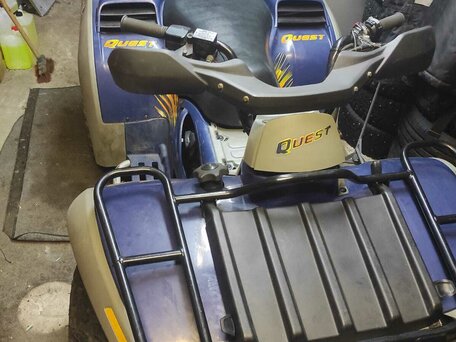 2001 BRP Quest 650, синий, 350000 рублей, вид 1
