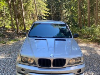 2002 BMW X5 3.0i I (E53), белый, 600000 рублей, вид 3