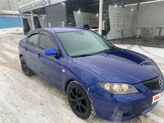 2006 Mazda 3 I (BK) Рестайлинг, синий, 480000 рублей, вид 2