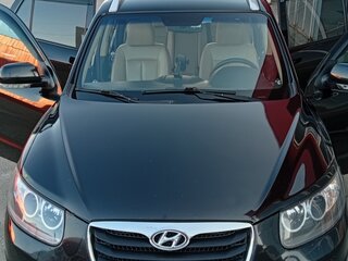 2010 Hyundai Santa Fe II Рестайлинг, чёрный, 1400000 рублей, вид 3
