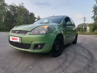 2007 Ford Fiesta Mk5, зелёный, 235000 рублей, вид 4