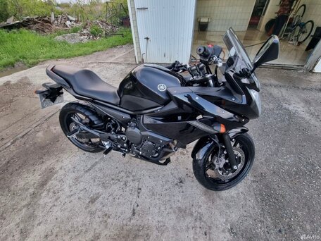 2011 Yamaha XJ6 (FZ6R), чёрный, 450000 рублей, вид 2