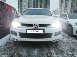 2012 Volkswagen Touareg II, белый, 2200000 рублей, вид 1