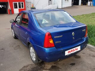 2007 Renault Logan I, синий, 400000 рублей, вид 4
