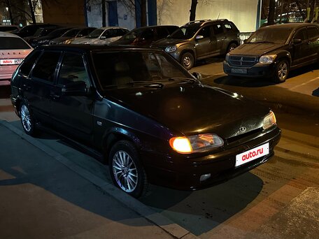 2007 Lada (ВАЗ) 2114, чёрный, 130000 рублей, вид 1