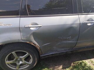 2003 Mitsubishi Outlander I, серебристый, 250000 рублей, вид 3