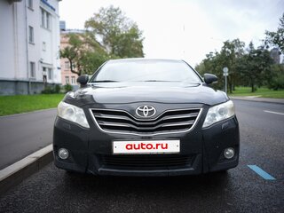 2010 Toyota Camry VI (XV40) Рестайлинг, чёрный, 1180000 рублей, вид 2