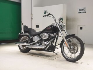 2007 Harley-Davidson Softail Custom, чёрный, 789000 рублей, вид 2