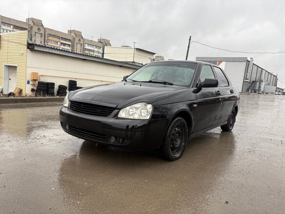 2009 Lada (ВАЗ) Priora I, чёрный, 250000 рублей