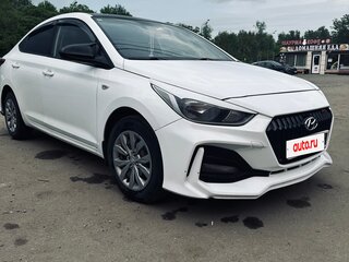 2019 Hyundai Solaris II, белый, 1190000 рублей, вид 3