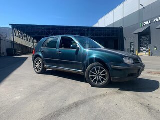 2003 Volkswagen Golf IV, зелёный, 180000 рублей, вид 3
