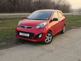 2012 Kia Picanto II, красный, 595000 рублей, вид 1
