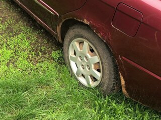 2001 Kia Shuma II, пурпурный, 80000 рублей, вид 3
