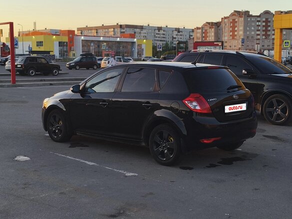 2010 Kia Ceed I Рестайлинг, чёрный, 450000 рублей - вид 3